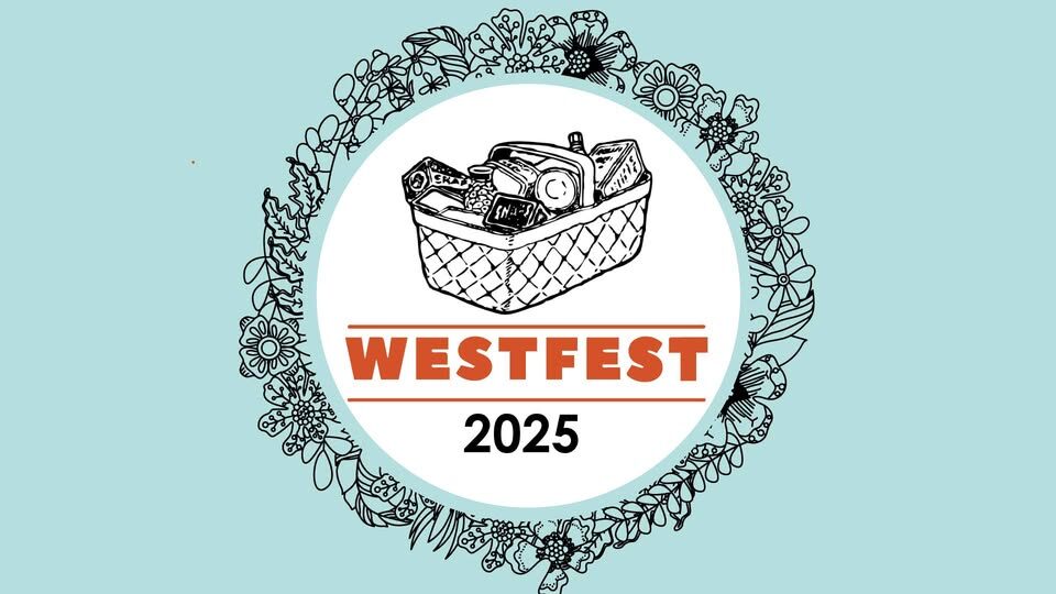 WestFest logo 2025 picnic basket potluck